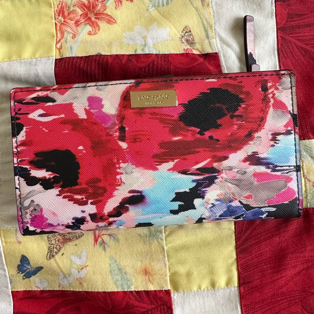 Kate Spade Multicolor Floral Wallet